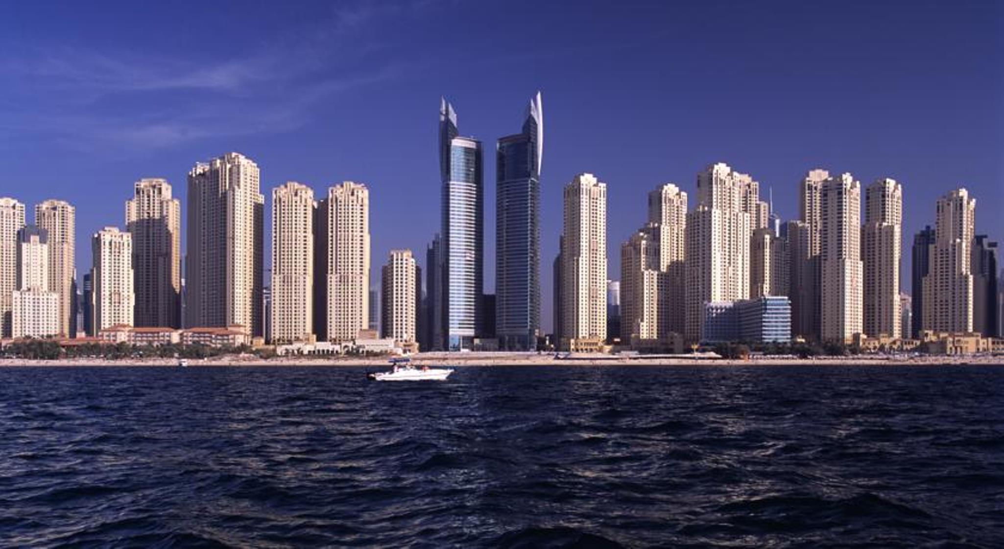 Blue Beach Tower The Walk Jbr Dubai Exterior photo